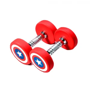 Dumbbells -Captain America